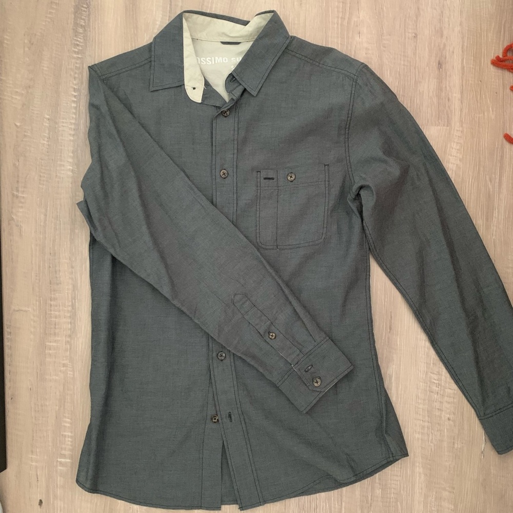 Dark Gray button up